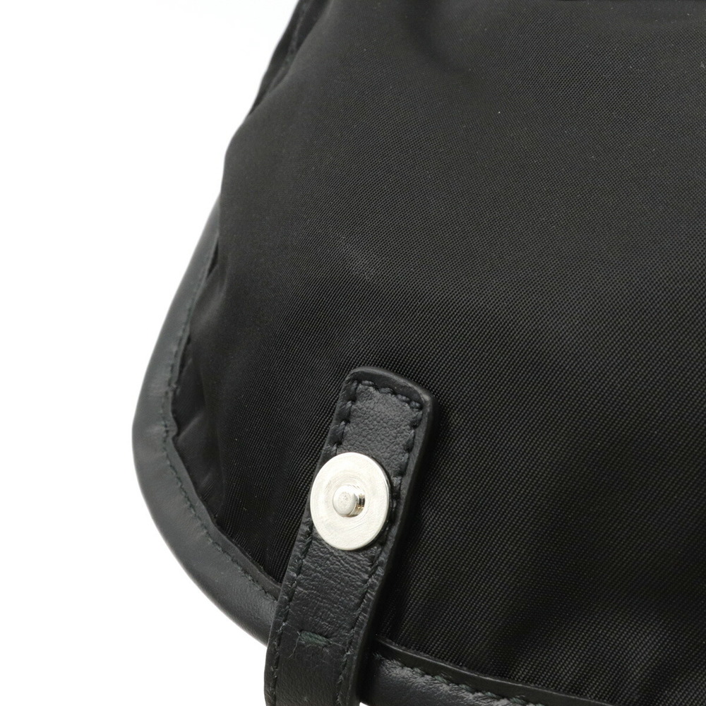 Prada Backpack Rucksack Daypack Nylon Black Silver - Picture 6 of 6